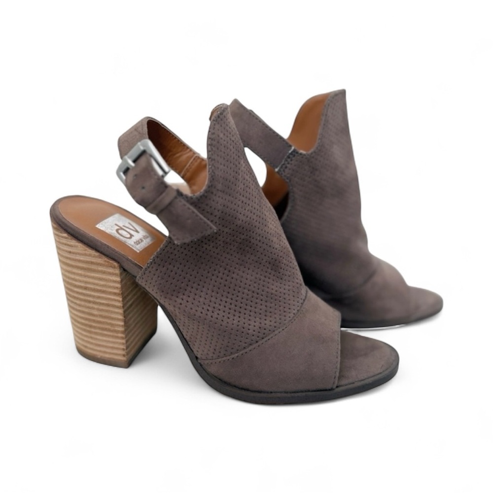 NWOT DV by Dolce Vita Women's Baylan Slingback Brown Taupe Bootie Sandal